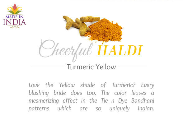 Vibrant Lehariya, Bandhej Sarees & more in hues of Yellow. Shop!