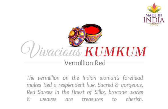 Priceless Sarees in Banarasis, Brocades, Sournachuis & more in shades of Red. Shop!