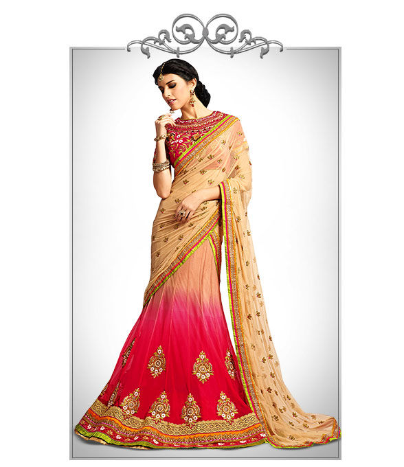 Embroidered Net Sarees for modern Ethnic Lovers. Shop!